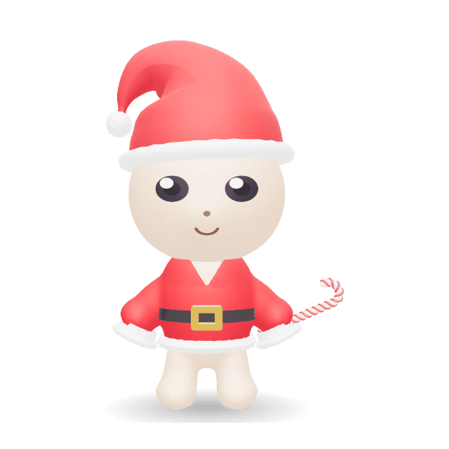 Santa: Candy cane